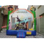 Children Shrek Slide Inflatable King of the Castles Bouncy Castles for Commercial,Home use for sale
