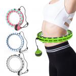 Unisex Adjustable Weighted Fitness Hoop Comprehensive Fitness Exercise for sale