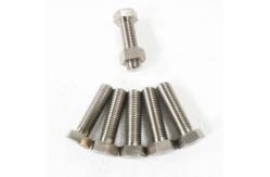 China Titanium Nuts Bolts Lightweight Drive Customizable Hex Head Coloured CNC/Forged Etc. supplier