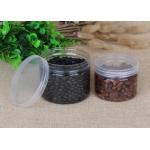 480ml Thick Transparnt PET Food Plastic Packaging Cylinder Cans OEM for sale