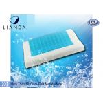 Memory foam cool gel pillow pad pressure relief and temperature regulation for sale
