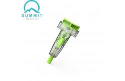 China Top Push Button Activated Safety Lancet For Fingertip Blood Sampling supplier