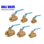 Pressure Reducing JIS 1 Inch Brass Ball Valve Industrial Radiator Water Gas Control for sale