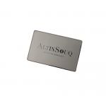 Customized Logo Engraved Metal Business Cards Personalized Mirror Surface for sale