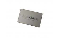 China Customized Logo Engraved Metal Business Cards Personalized Mirror Surface supplier