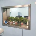 Rectangle X Ray Protection Radiation Proof Glass Light Transmittance ≥90% for sale