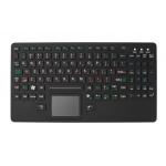 Silicone Rubber Industrial Keyboard With Touchpad For Industry Military Medical for sale