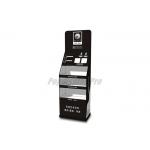 Heavy Duty Cardboard POS Display Stands Decorative Black Eco Friendly for sale