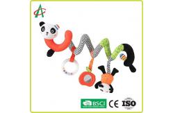 China BSCI Baby Panda Plush Spiral Toy With Mirrors Customized supplier