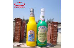 China Customized Giant Transparent bottle model Advertising inflatable for promotion supplier