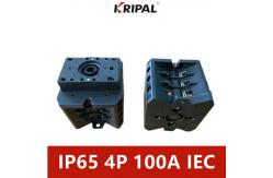 China KRIPAL 100A 4P IP65 Changeover Switch 230-440V UKT IEC Standard supplier