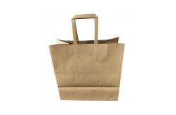 China Custom Printed Brown ISO9001 Kraft Paper Sacks supplier
