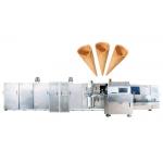 High Speed Roller Sugar Cone Production Line , Ice Cream Production Machine With Star - Reel System for sale