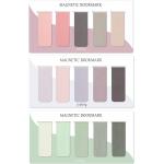 15pcs Solid Promotional Magnetic Bookmarks Magnet Stationery Page Tabs for sale