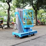 Mast Aluminum Alloy Hydraulic Lifting Platform Height Adjustable