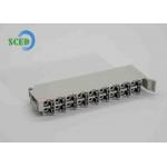 China Female Pluggable Terminal Block Connector 7.6mm Pitch 150V 8A 2*9 Poles PA66 for sale