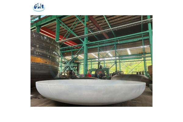 Diameter 4200mm Torispherical Dish Ends, ASME Code Heads For Industrial Use