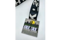 China Colour filling Metal Medals For Schools Laser engraving text And Logo supplier