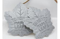 China Leaf Shape 8C 3M Reflective Labels Embossed TPU Patches Customized supplier