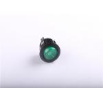 Green LED Light Small Rocker Switch With 10000 Cycles Electrical Life