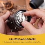 Burr Small Handheld Mini Hand Coffee Grinder Aluminium Alloy Portable CE