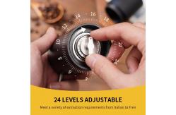 China Burr Small Handheld Mini Hand Coffee Grinder Aluminium Alloy Portable CE supplier