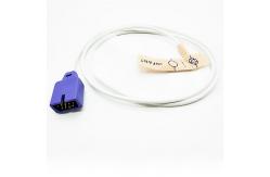 China White Nellco  Spo2 Sensor , DB 9 Pin Pediatric Disposable Oxygen Sensor supplier