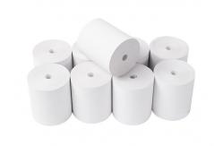 China 400u 17mm core 55gsm Custom Printed Thermal Paper Rolls supplier