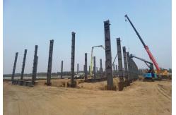 China Q235 / Q355B Low Carbon Modular Steel Buildings Bending Services supplier