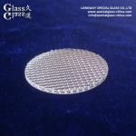 Durable Textured Borosilicate Glass Lens For Diffused Led Lighting Fixtures