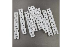 China Custom Feel Good Transparent Built-In Silicone Rubber Conductive Button Key Keyboard supplier