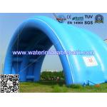 Waterproof PVC Tarpaulin Inflatable Tent / Inflatable Arch Tent With Big Span