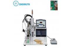 China Portable Semi Automatic Soldering Machine for Electric Cable LED Strip Switch supplier