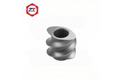China Bimetallic Twin Screw Extruder Screw Elements Tungsten Carbide Coating Prawn Feed Machine supplier