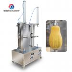 Cantaloupe Pumpkin Peeler Machine , Taro Peeling Machine 2 Head Work Circularly Industrial for sale