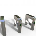 Office Building Electronic Turnstile Gates Automatic Indentification System With Counter