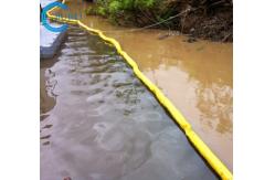 China River Marine Net Log Floating Pollution Boom Foam Filled supplier