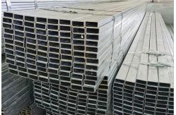 China MS Galvanized Square And Rectangular Steel Pipe 0.8 - 20mm Thickness supplier