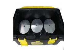 China Temperature Rangeradius 400 Degree Plastic Testing Machine For ABS , Polystyrene supplier