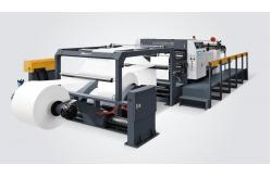 China 0.8Mpa 350M/Min Cross Paper Cutting Machine 1500mm Stacking supplier