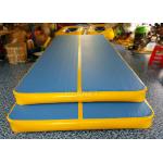Double Wall Fabric Inflatable Air Track Anti Shock CE / UL Approved for sale