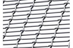 China Lock Crimped Decorative Wire Mesh For Waiting Room Partition supplier