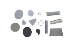 China Rectangular Black Iron Wire Mesh Discs , Woven Steel Mesh Spot Welded Edge supplier