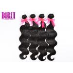 Malaysian Body Wave Bundles , Malaysian Remy Hair Extensions Straightened for sale