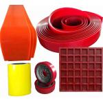 Custom Made Casting Polyurethane Products PU Urethane Chute Liner Material for sale