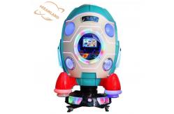 China Dreamland New Coin Operated Children Rotating Kiddie Rides Happy Elevating Spacecraft Game Machine supplier