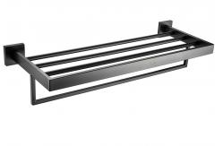 China SUS304 Bathroom Hardware Sets Matte Black ISO9001 Certification supplier