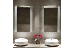 China Beauty Salon Illuminated LED Bathroom Mirror Customizable With 24VDC Lighting supplier