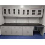 Acid Proof Lab Cabinets And Countertops , Multifunctional Lab Bench With Drawers