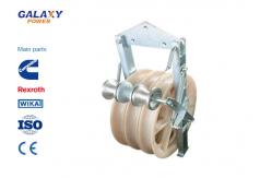 China Conductor Pulley Overhead Line Construction Tools With Grounding Wheel supplier